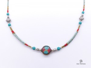 CD108 Collier Tibétain 51 cm