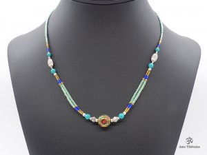 CD113 Collier Tibétain 49 cm