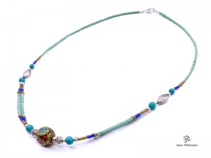 CD113 Collier Tibétain 49 cm
