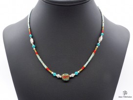 CD115 Collier Tibétain 48 cm