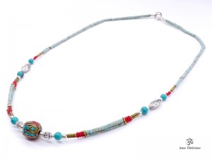 CD115 Collier Tibétain 48 cm