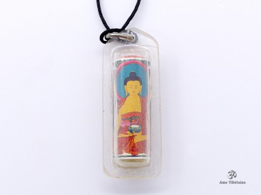 CD136 Collier Yanka Tibétain Porte-Bonheur