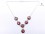 CA01 Collier Tibétain Argent Massif Corail Mantra Bouddhiste 