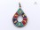 PD91 Pendentif Tibétain Mantra