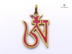 PD93 Pendentif Tibétain Om