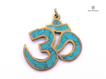PD94 Pendentif Tibétain Om