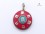 PD97 Pendentif Tibétain Mantra Kalachakra