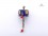 PD105 Pendentif Tibétain Roue à Prières