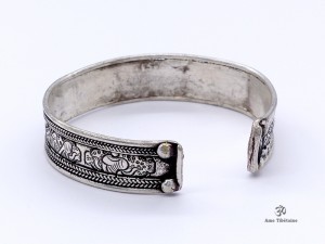 BRD34 Bracelet Tibétain Astamangala Signes Auspicieux du Bouddhisme