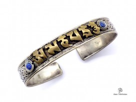 BRD225 Bracelet Tibétain Mantra Om Mani Padme Hum
