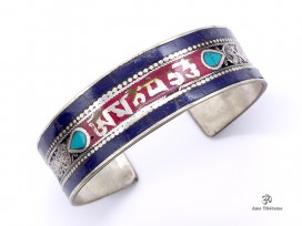 BRD397 Bracelet Tibétain Mantra Om Mani Padme Hum