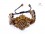 BRD417 Bracelet Tibétain Os de Buffle Noeud Sans Fin Mantra