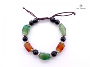 BRD418 Bracelet Tibétain Porte-Bonheur