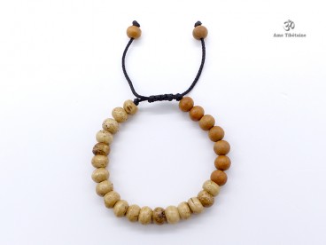 BrMala315 Bracelet Mala Os de Buffle