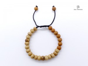 BrMala315 Bracelet Mala Os de Buffle