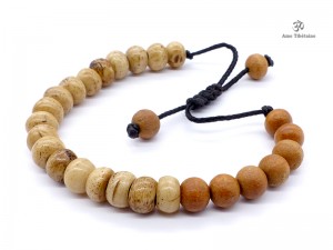 BrMala315 Bracelet Mala Os de Buffle