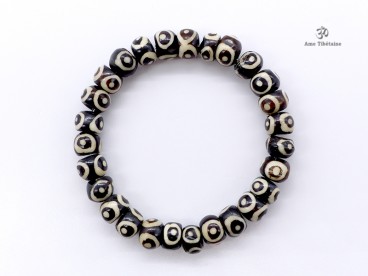 BrMala321 Bracelet Mala Os de Buffle