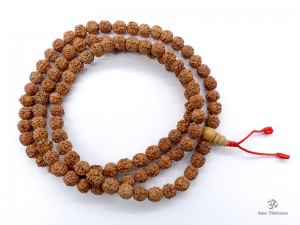 Mala115 Mala de Prières Rudraksha 9 mm