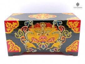CTT45. Coffret Traditionnel Tibétain Double Dorje Vajra