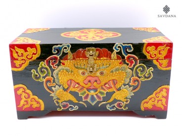 CTT45. Coffret Traditionnel Tibétain Double Dorje Vajra