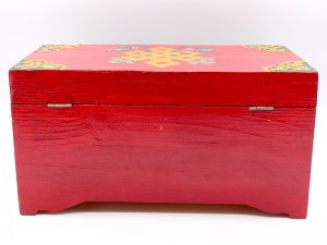 CTT49. Coffret Traditionnel Tibétain Noeud Sans Fin