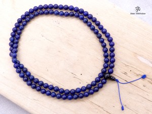 Mala128 Mala de Prières Lapis Lazuli
