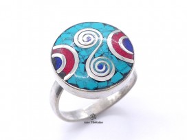 BD165 Bague Tibétaine