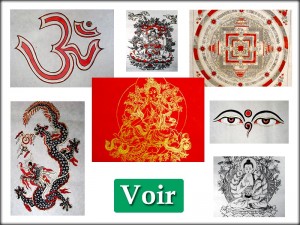 Affiches Tibétaines